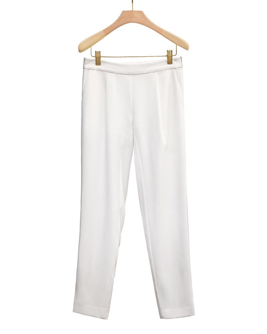 aalis PRISCA slim fit pants (White)